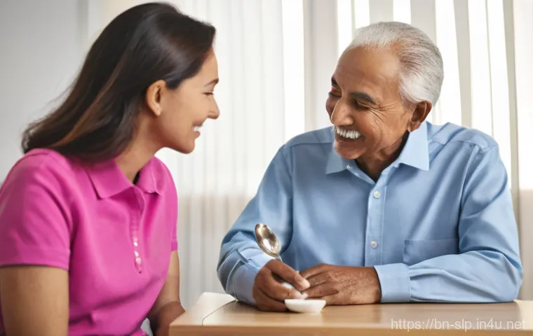 언어치료학 전공 동향 - **AI-Powered Language Learning for an Older Child:**
    A focused 10-year-old boy, wearing a casual...