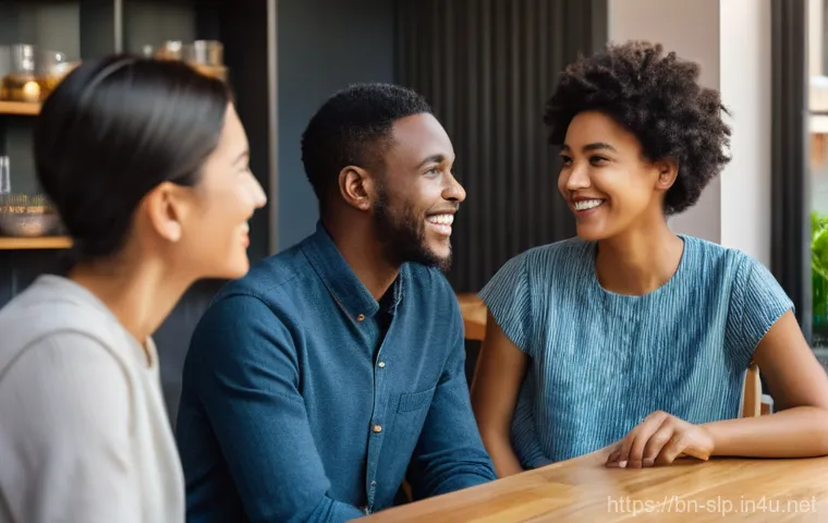 말더듬 치료법 - "A person in their late twenties, wearing comfortable, modest attire such as a collared shirt and sl...